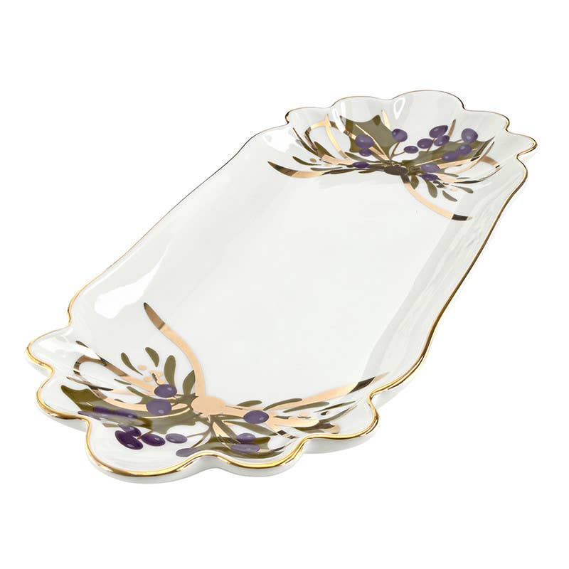 Ceramic Tray - Holly