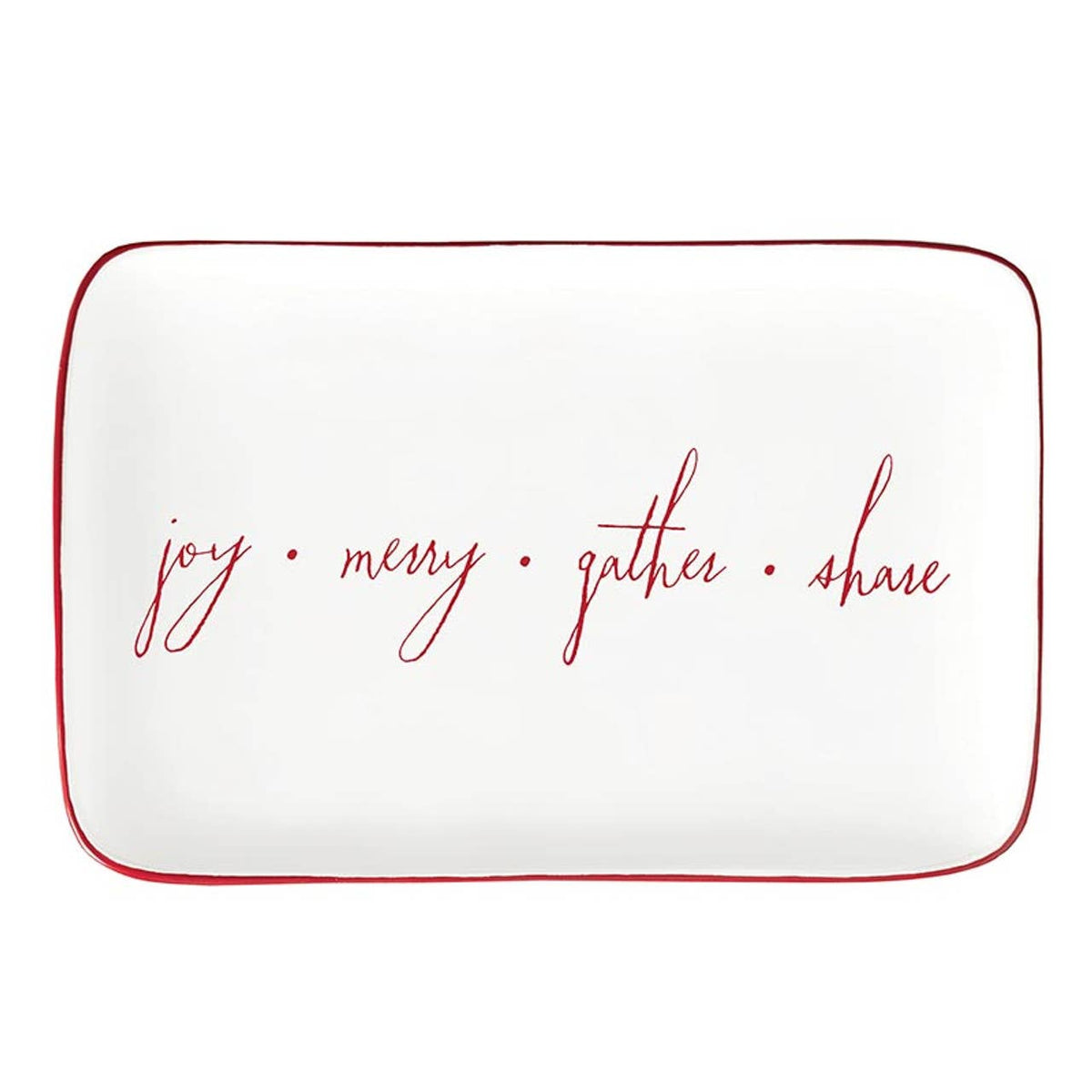 Face to Face Ceramic Cookie Platter - Gather