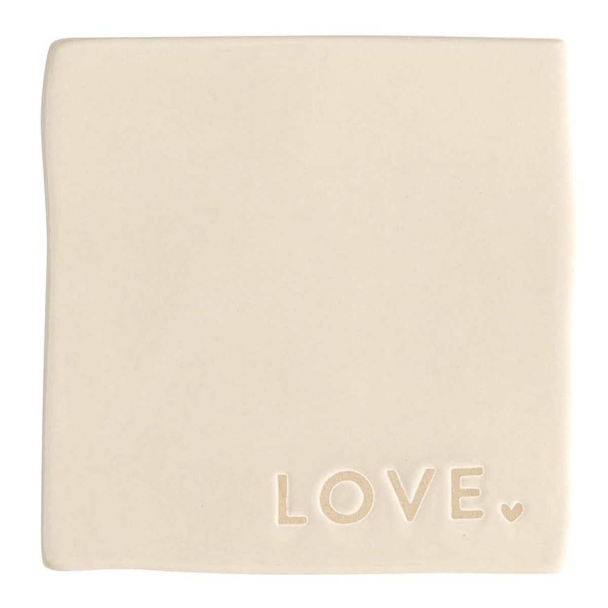 Ceramic Coasters - Joy Love Drink Be Merry - Set of 4