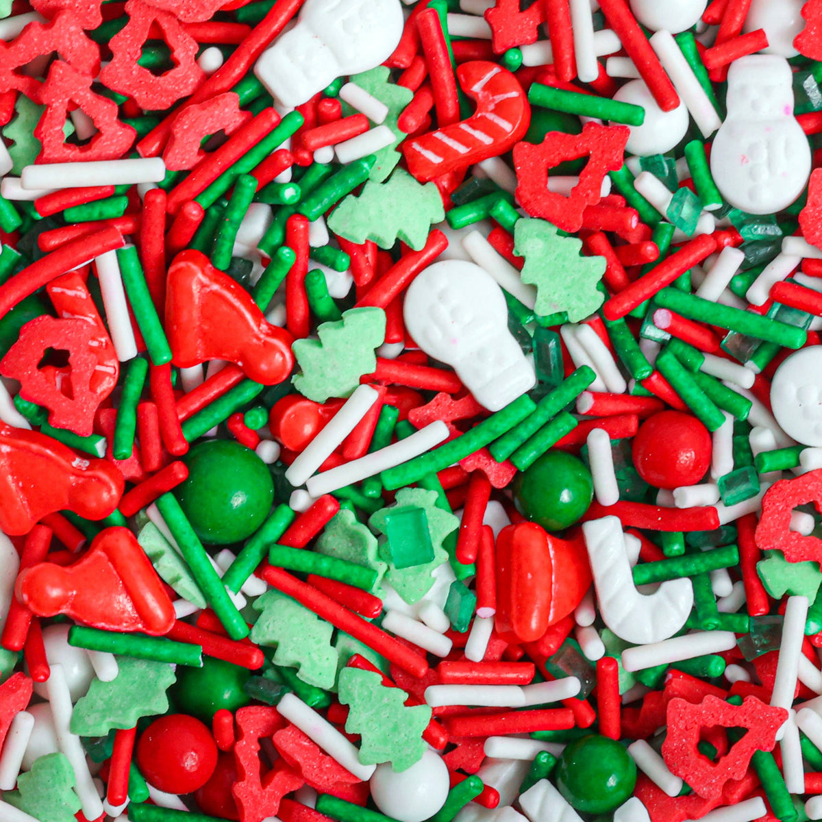 Sprinklemania Sprinkles : Christmas Red, 3.5oz Cube