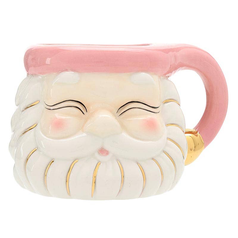 Santa Mug - Pink