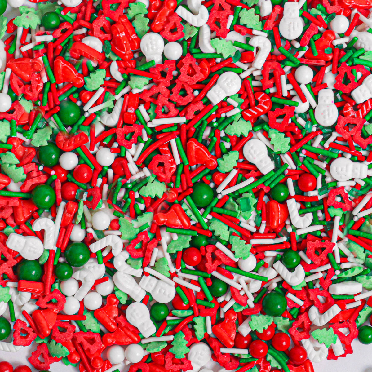 Sprinklemania Sprinkles : Christmas Red, 3.5oz Cube
